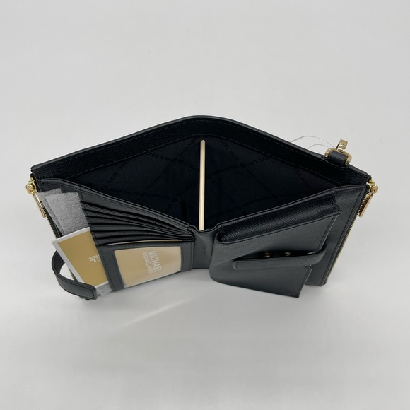 Michael Kors Large X Chain Shoulder Tote Bag & Double Zip Wallet Wristlet - Picture 11 of 13